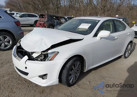 2008 Lexus Is 250 из США, поврежденный, VIN JTHCK262482024862